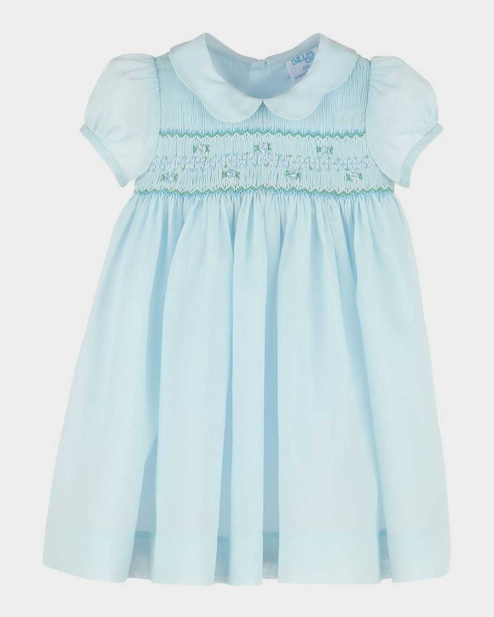 Girl's Enchanting Smocked Dress, Size 12M-24
